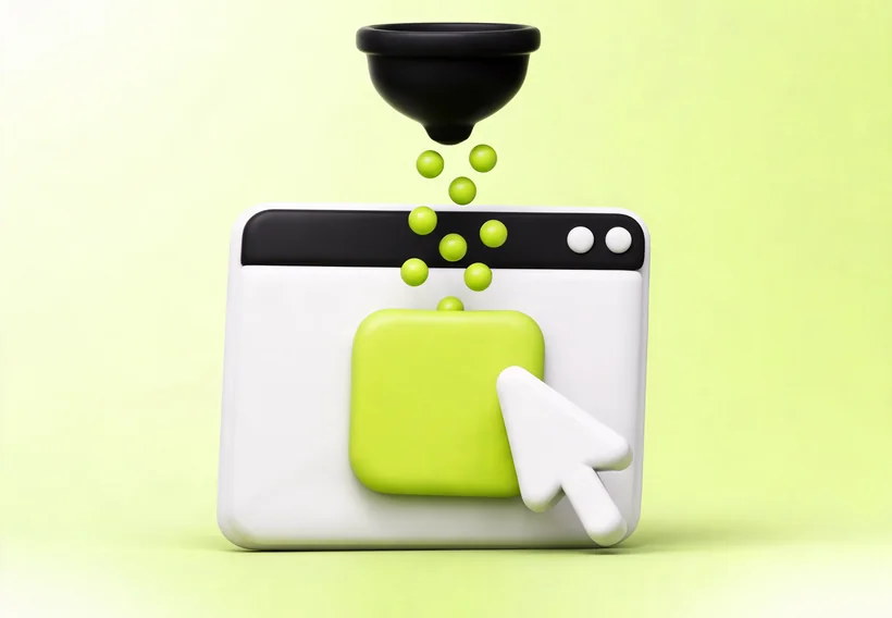 Ilustrație pentru serviciul Landing Page